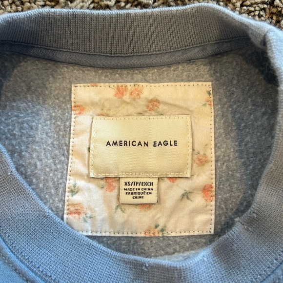 Blue American eagle crewneck - Picture 3 of 3